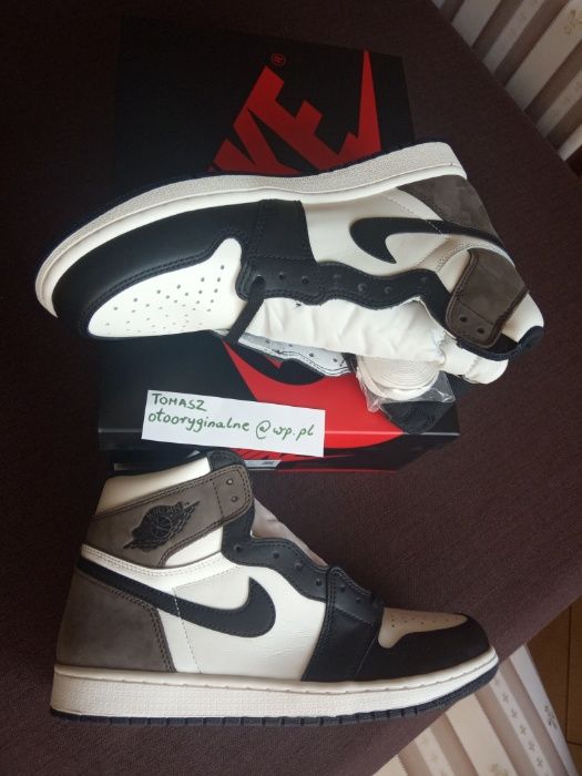 (r. 44,5 - 28,5 cm) Nike JORDAN 1 Retro High Dark Mocha 555088,-105