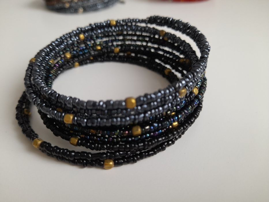 Conjunto de 3 pulseiras de missangas