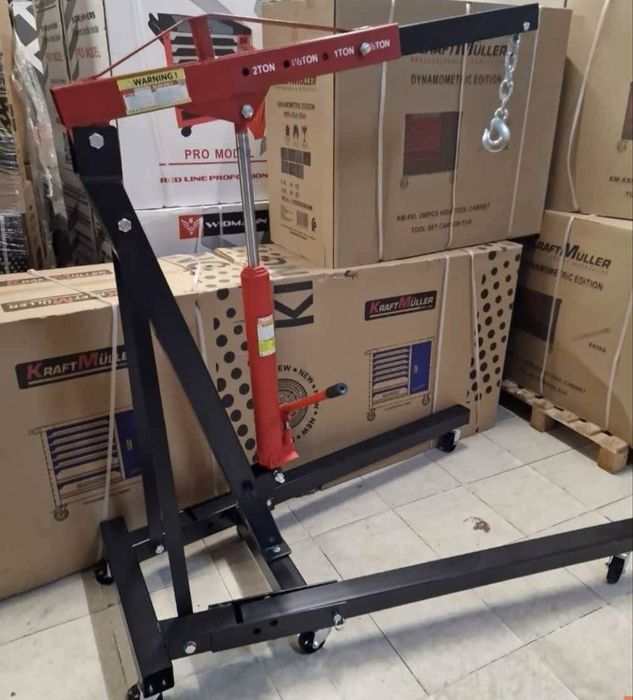 Grua Hidráulica de 2 toneladas Nova