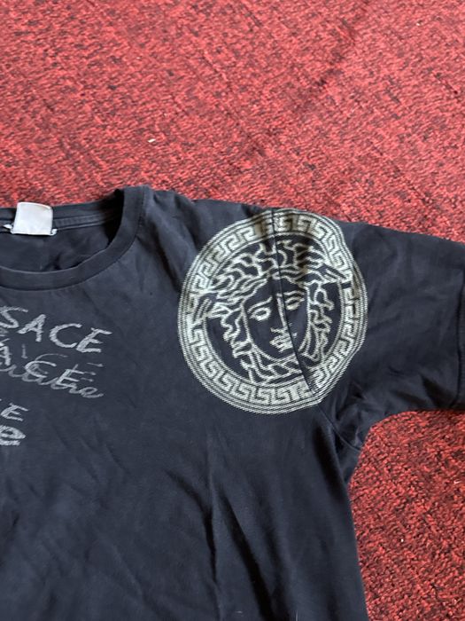Вінтажна футболка versace jeans, versace jeans tee