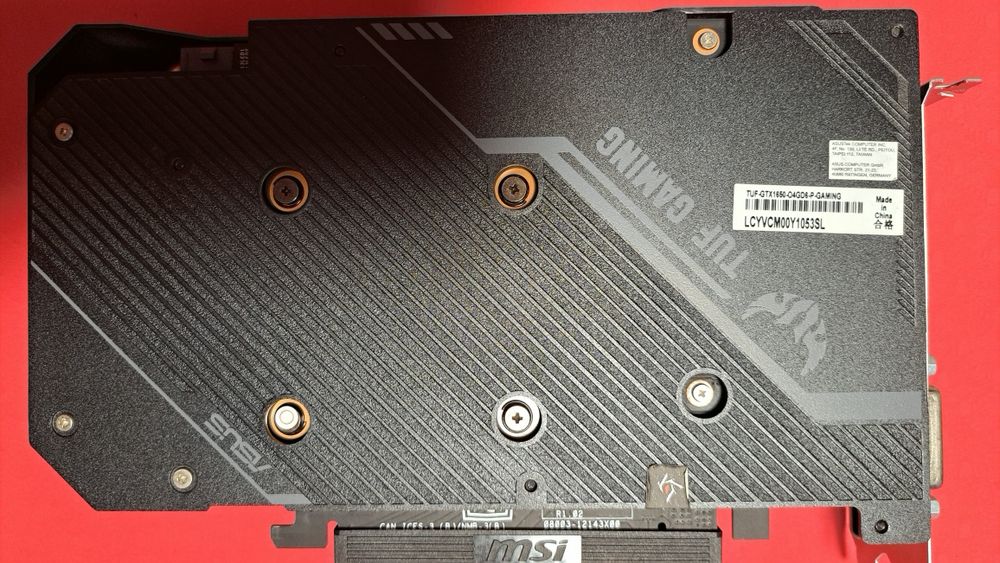 Відеокарта  GeForce GTX 1650 Ti