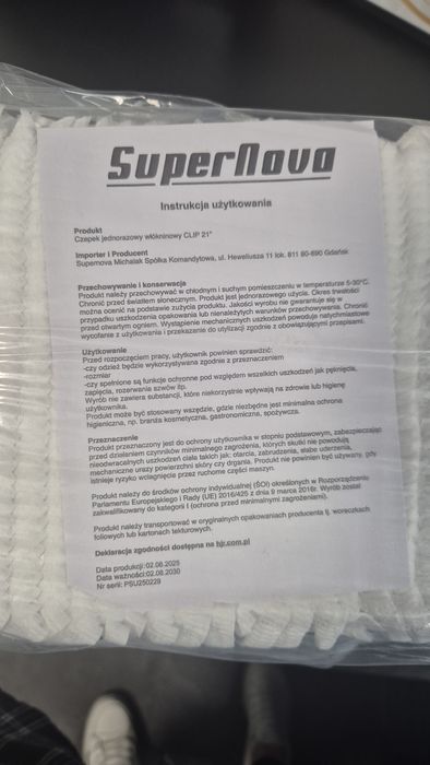 Czepki jednorazowe 100szt x 10 paczek