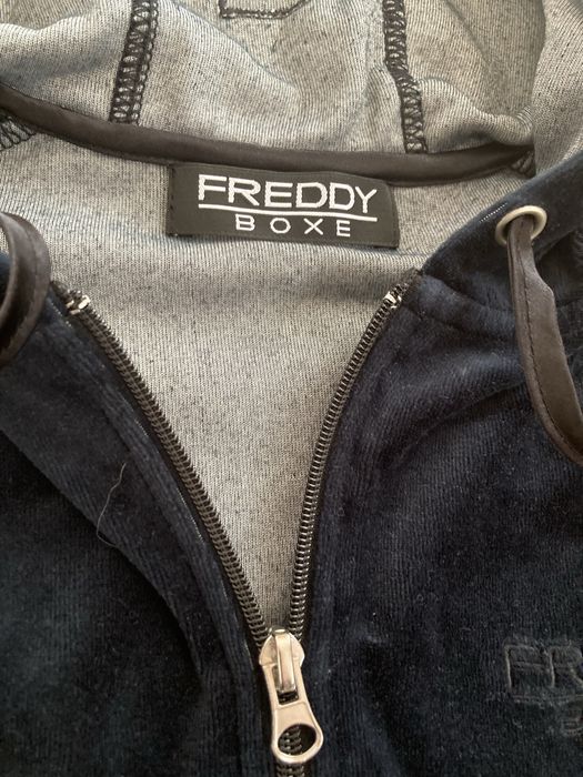 Colete mulher veludo com capuz Freddy Boxe