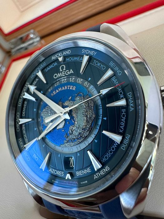Omega Seamaster Aqua Terra Worldtimer / 2025