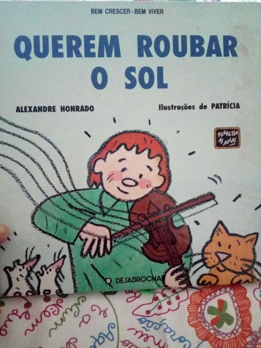 Livro infantil. Ideal pais separados "Querem roubar o SOL"