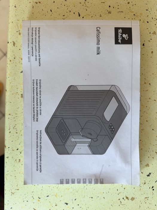 Ekspres na kapsułki Tchibo Cafissimo Milk