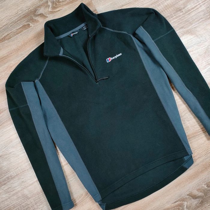 BERGHAUS Polar Męski Half Zip Logo r. M