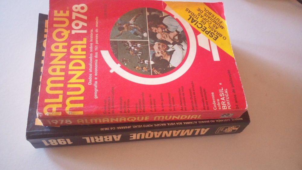 Almanaque Abril 1981 & Almanaque mundial 1978