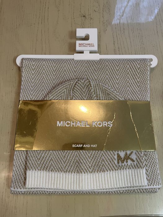 Michael Kors шапка+шарф,новий набір