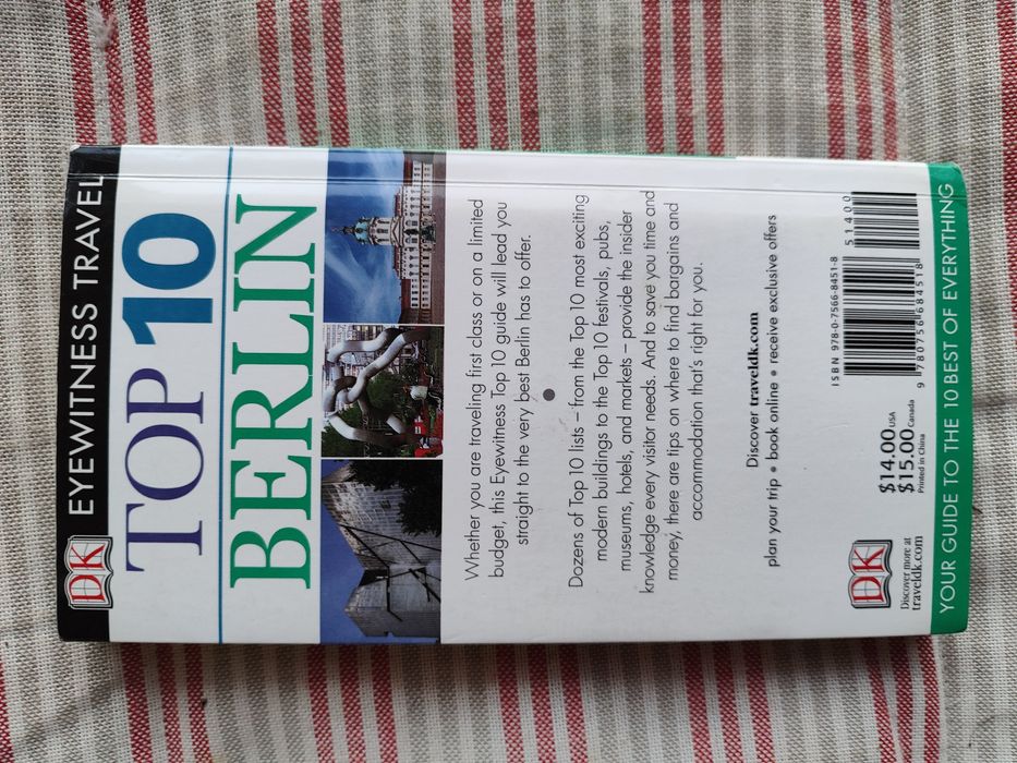 Guia de viagem de Berlim - DK EYEWITNESS TRAVEL