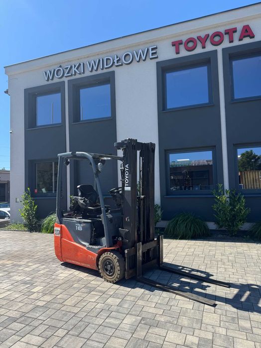 Wózek widłowy elektryczny Toyota 8FBEK16T 2020r. Triplex