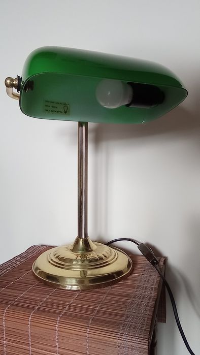 lampka biurowa bankierka