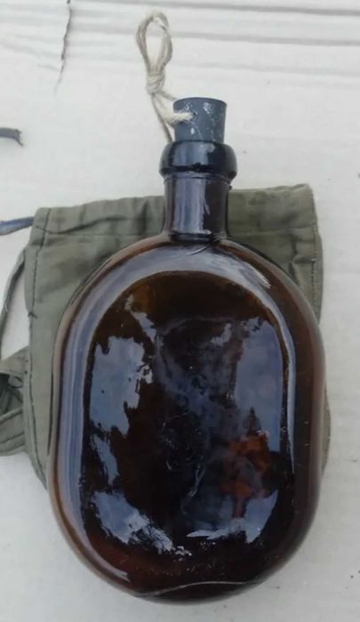 Стеклянная фляга РККА (оригинал)