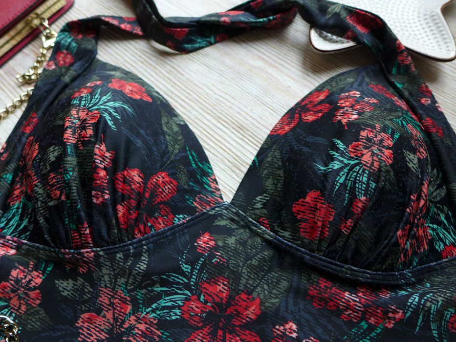 Koszulka plażowa kostium pływacki - góra bikini lub bluzeczka 36 / 38