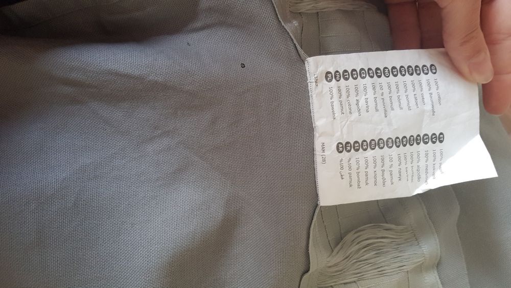 Zasłony Ikea szare Annalouisa 4 sztuki