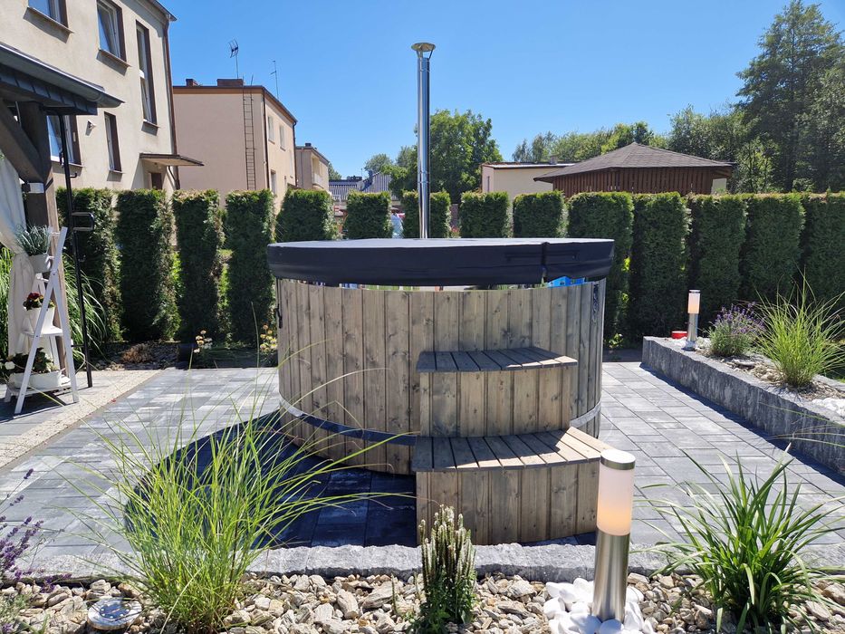 BALIA bania ogrodowa CAŁA POLSKA OD RĘKI jacuzzi GOTOWA kompletna