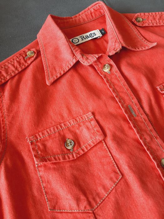Camisa de ganga Rags