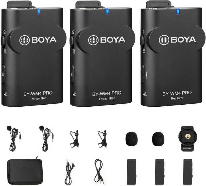 Microfones Boya By-WM4 Pro-K2