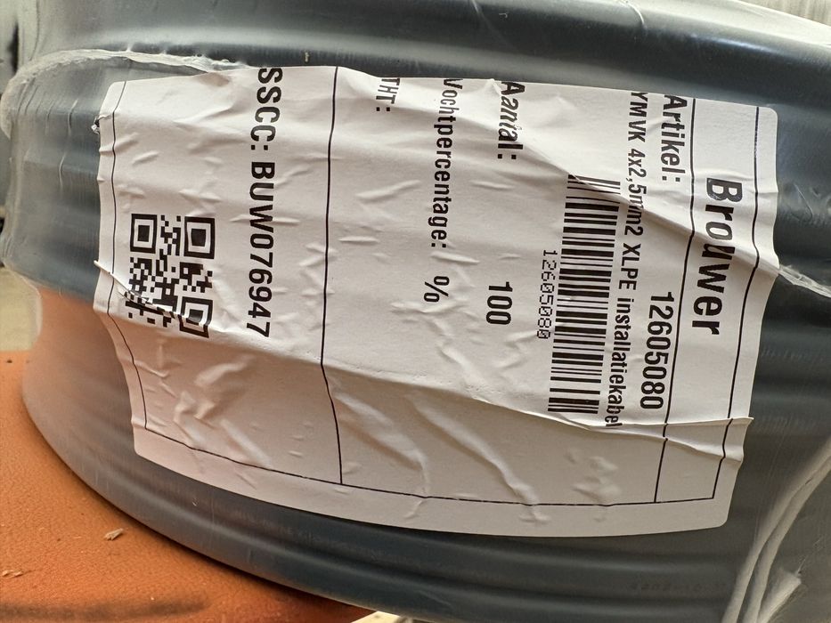 Kabel instalacyjny 4x2,5mm2