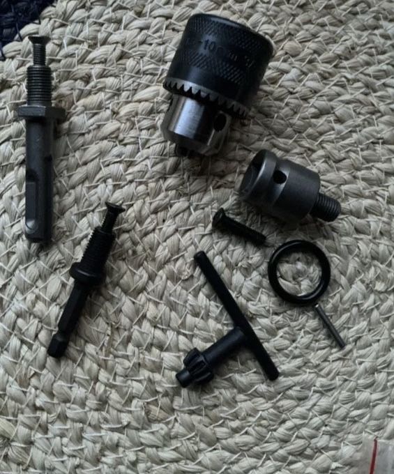 Адаптер Перехідник з 1/2 гайковерта на дриль 0-10мм в комплекті новий