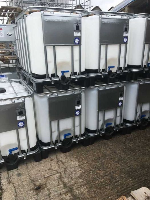 Zbiornik IBC mauzer 600L paletopojemnik na wodę paliwo