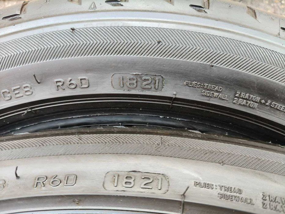 Bridgestone Potenza S001 RTF 225/45r19 2шт, 21год, 5мм, ЛЕТО. Привезены из Германии