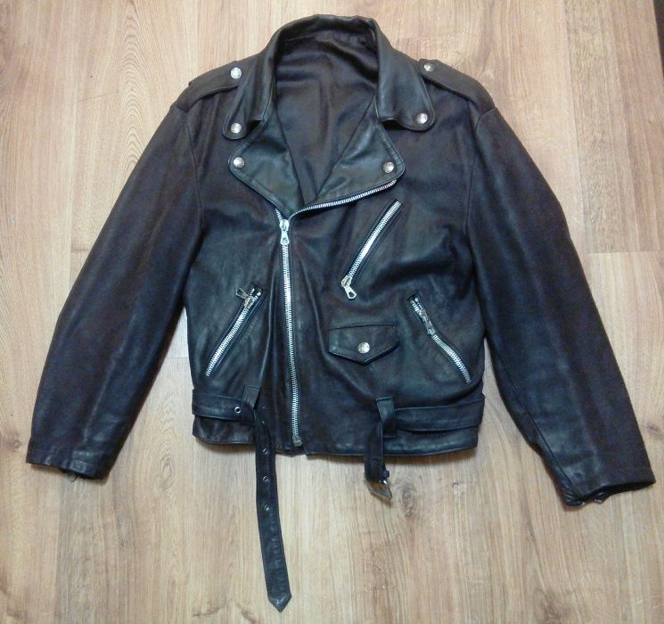 Vera Pelle Итальянская Винтажная Кожаная Косуха толстая кожа