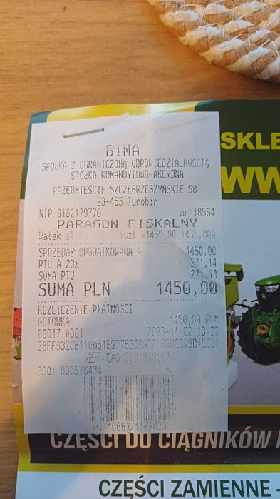 Przetrząsarka kuhn 5000MH