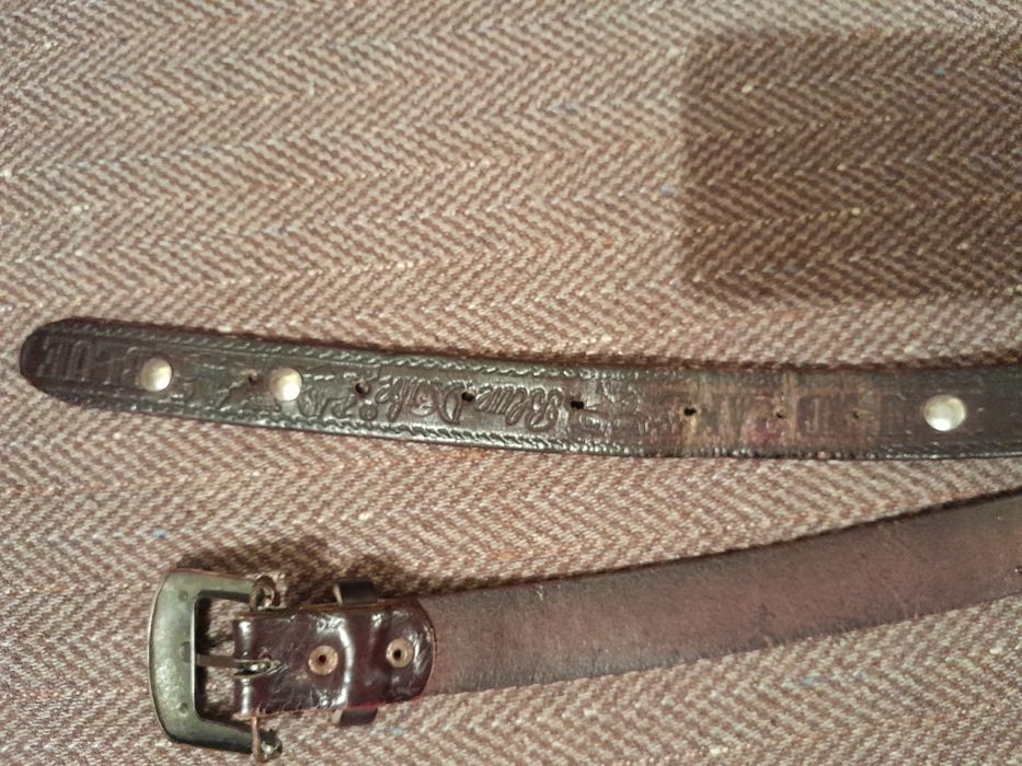 Ремень кожаный мужской б/у