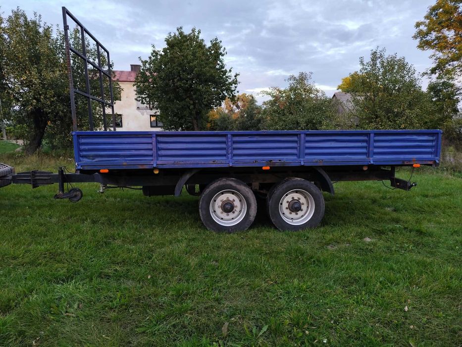 przyczepa sztywna tandem