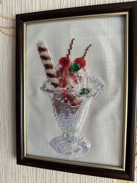 Картина вишита бісером