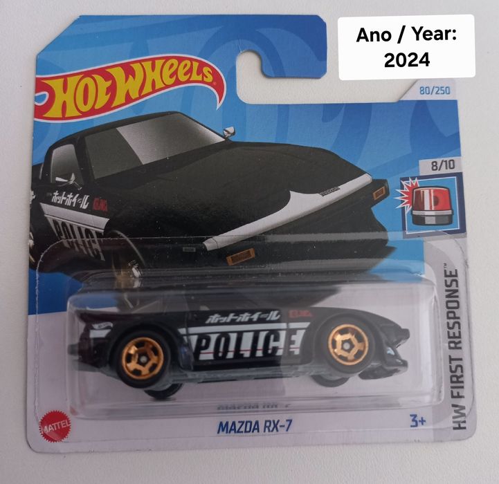 Hot Wheels - Mazda RX-7 Police (2024)