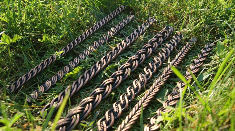 Браслеты ручной работы из меди. Медный браслет.