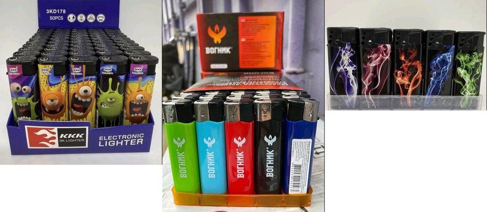 Зажигалки пьезо разные запальничка зажигалка турбо зажигалки пьезовые Есть опт .