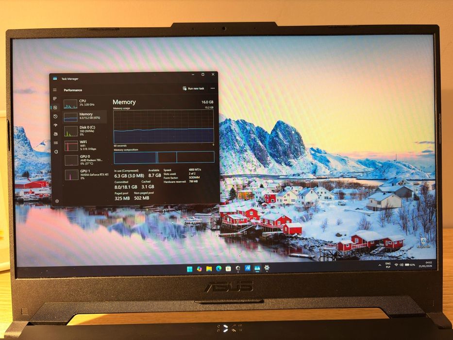 Laptop ASUS TUF A15