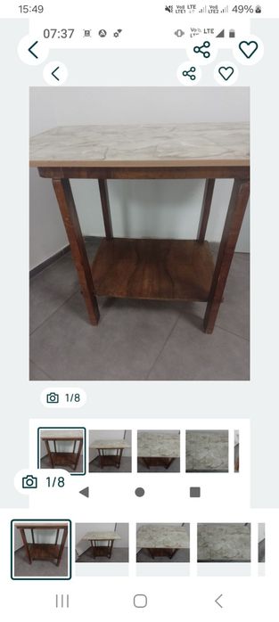 Sprzedam stolik drewniany wysokość 85 cm
