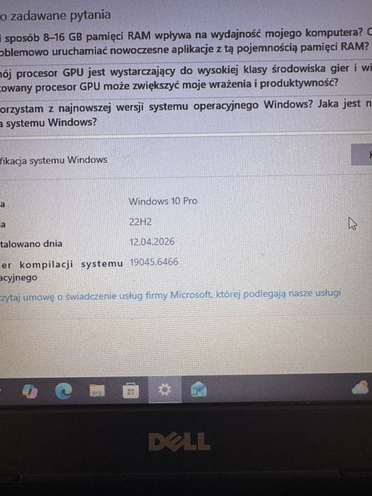 Laptop Dell Latiude 3470 Windows pro intel core i5