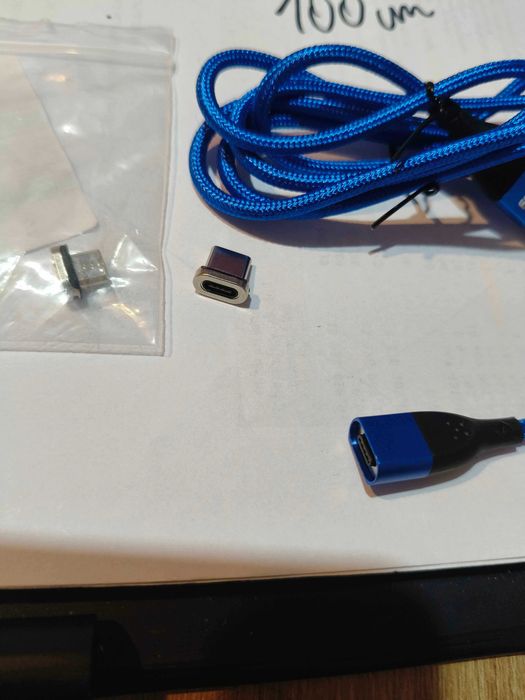 Kabel USB-C, USB-mikro magnetyczny 100 cm