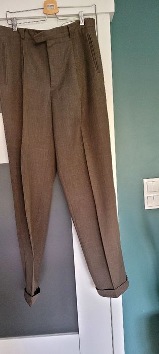 Spodnie męskie z elany