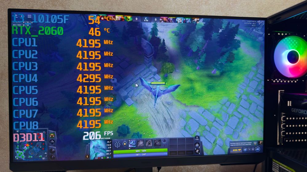 Игровой ПК i3 RTX2060 cs2 pubg rust wot dota fortnite ddr4