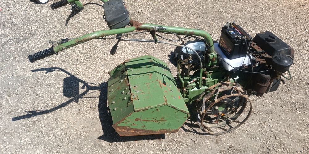 Glebogryzarka Lombardini 7hp palona z kluczyka 3biegi przód i Revers