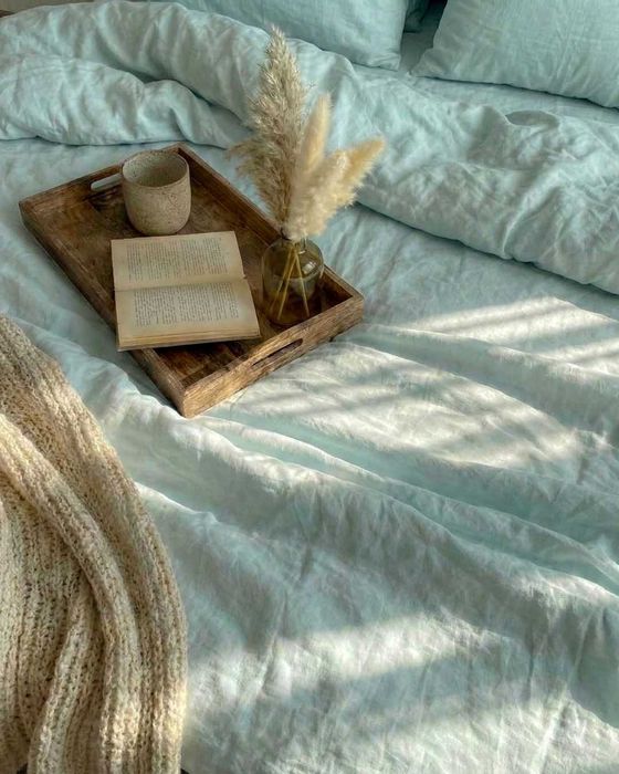 Постільна білизна Варена Бавовна. Колір М'ята, Тіффані. Власне пошиття