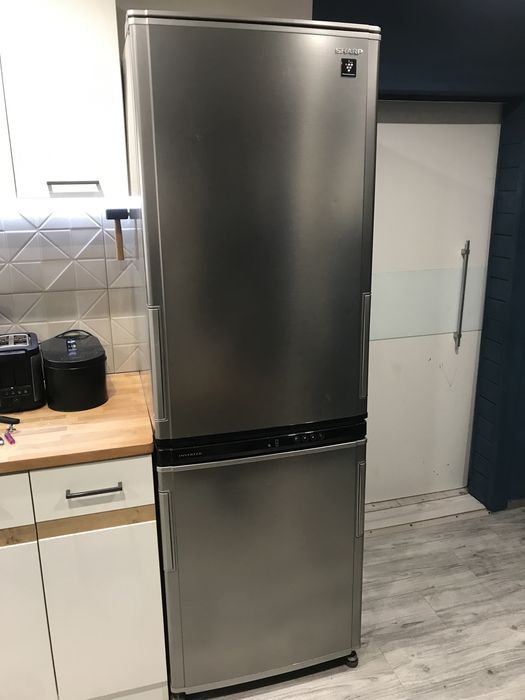 UNIKAT!!! Lodówko-zamrażarka SHARP PlasmaCluster Inverter. No Frost.