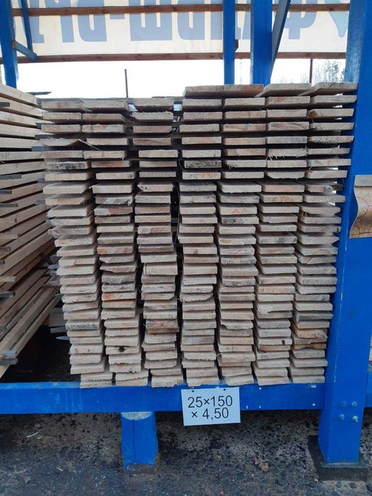 Дошка 25*125*4500 Доставка Телефонуйте