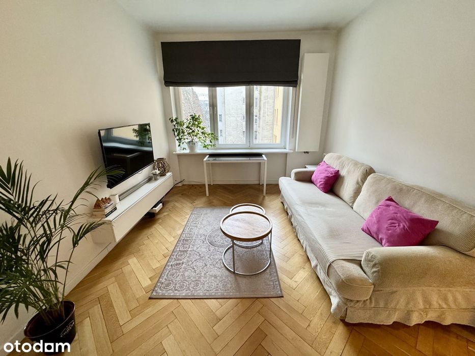 Pl. Unii Lubelskiej, ciche, kamienica! Metro, Park Łazienki Królewskie