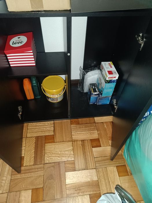 Tartarugueira + Móvel + Filtro Externo + Comida