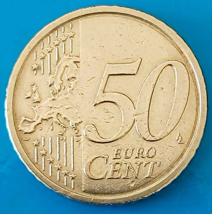 50 Cêntimos de 2021 da Itália