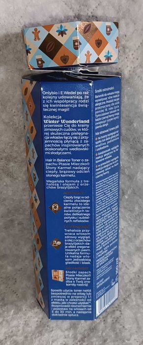 Toner do włosów słony karmel OnlyBio
