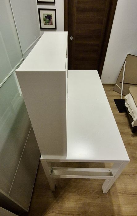 Biurko z nadstawką Ikea Pahl
