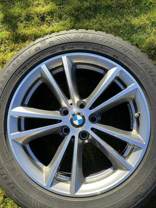 Koła zimowe BMW, 225/55R17, opony Dunlop SP Winter Sport RunFlat,